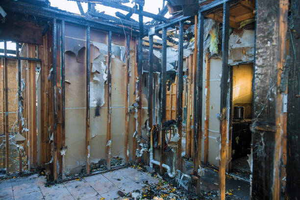 Professional Fire Damage Removal technician working in Sturgeon, PA